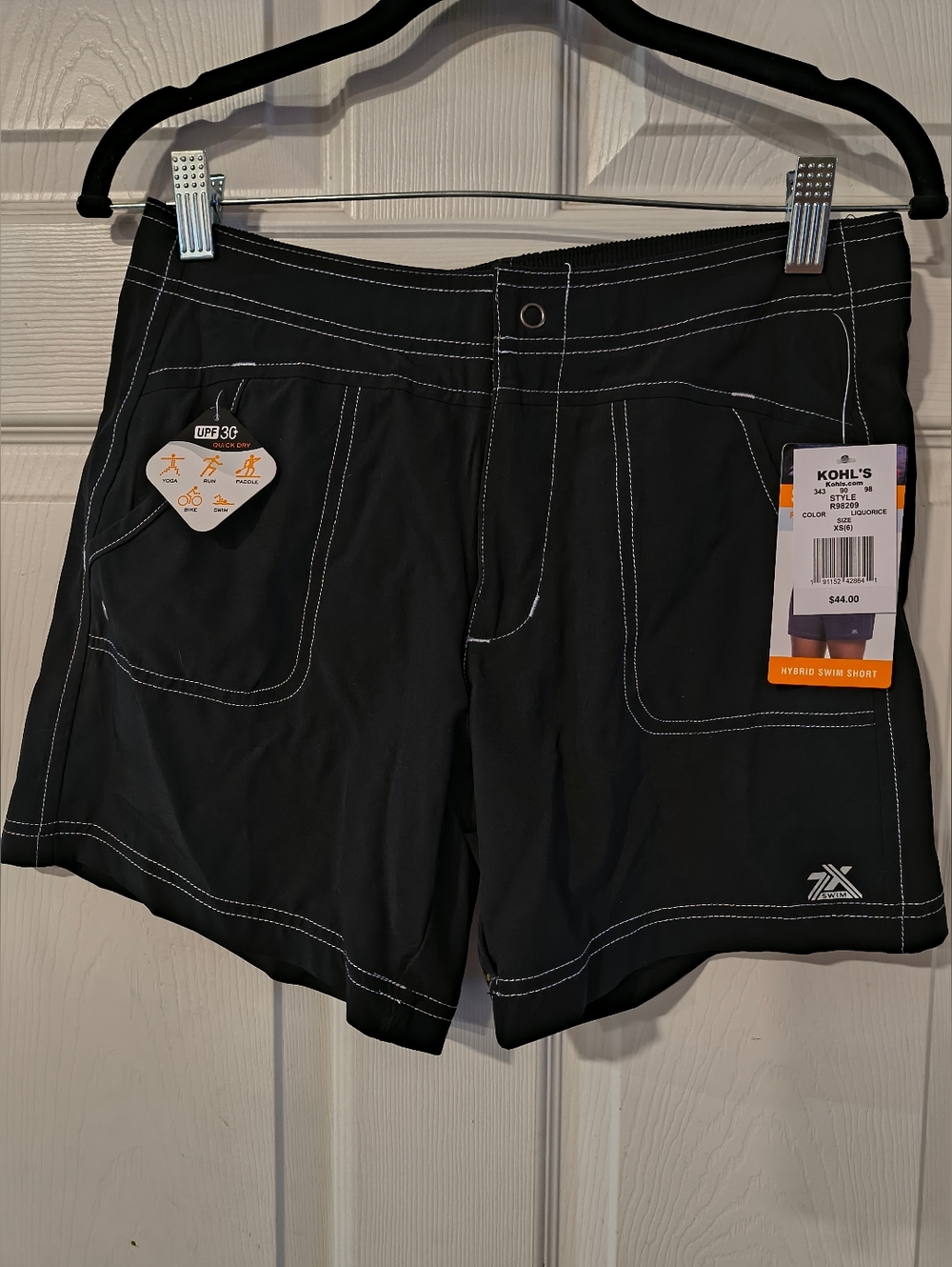 ZeroXposur Sz 6 Sun Smart "Protection From The Elements" Hybrid Swim Shorts NWT